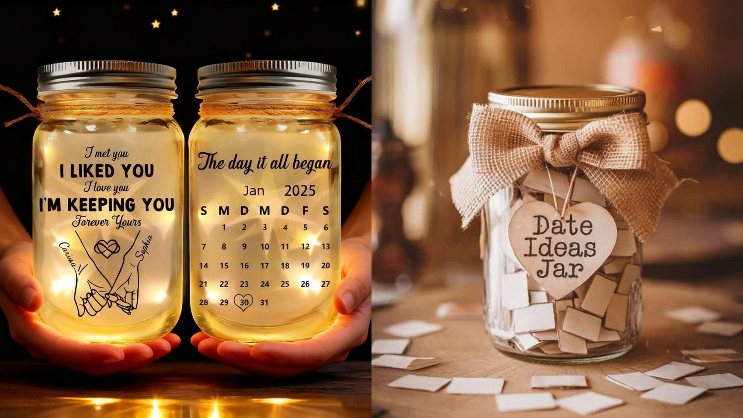 Personalized Date Night Jar