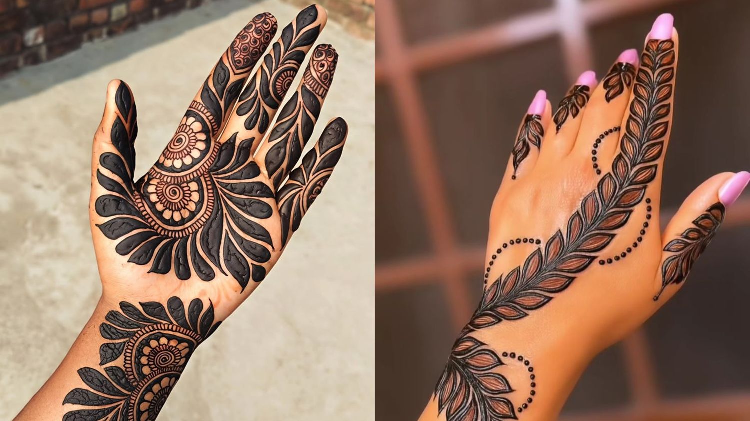 Bold Arabic Leaf Trail