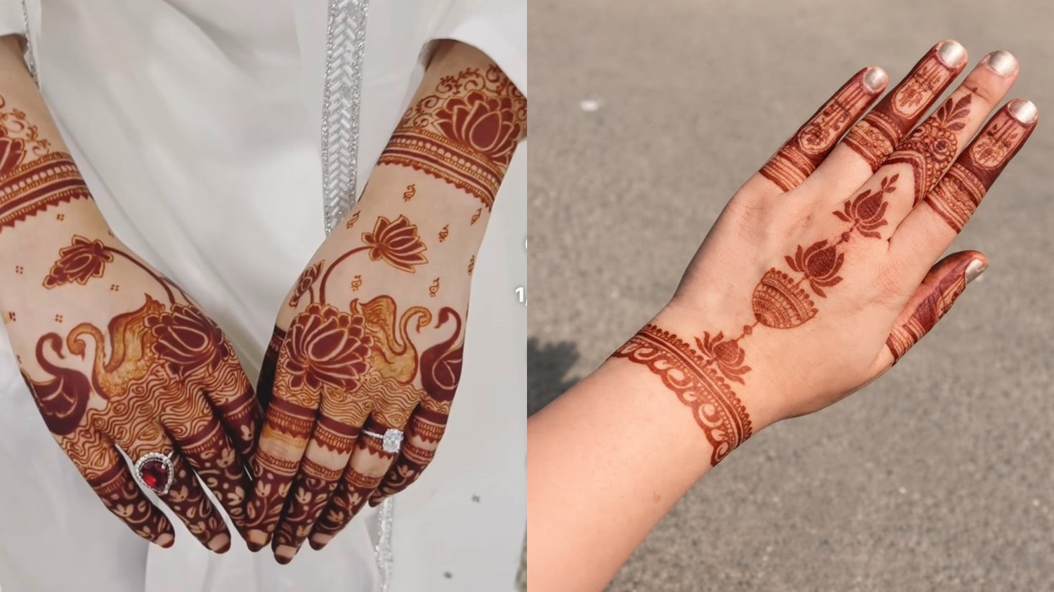 The Ring-Focused Look mehendi design 
