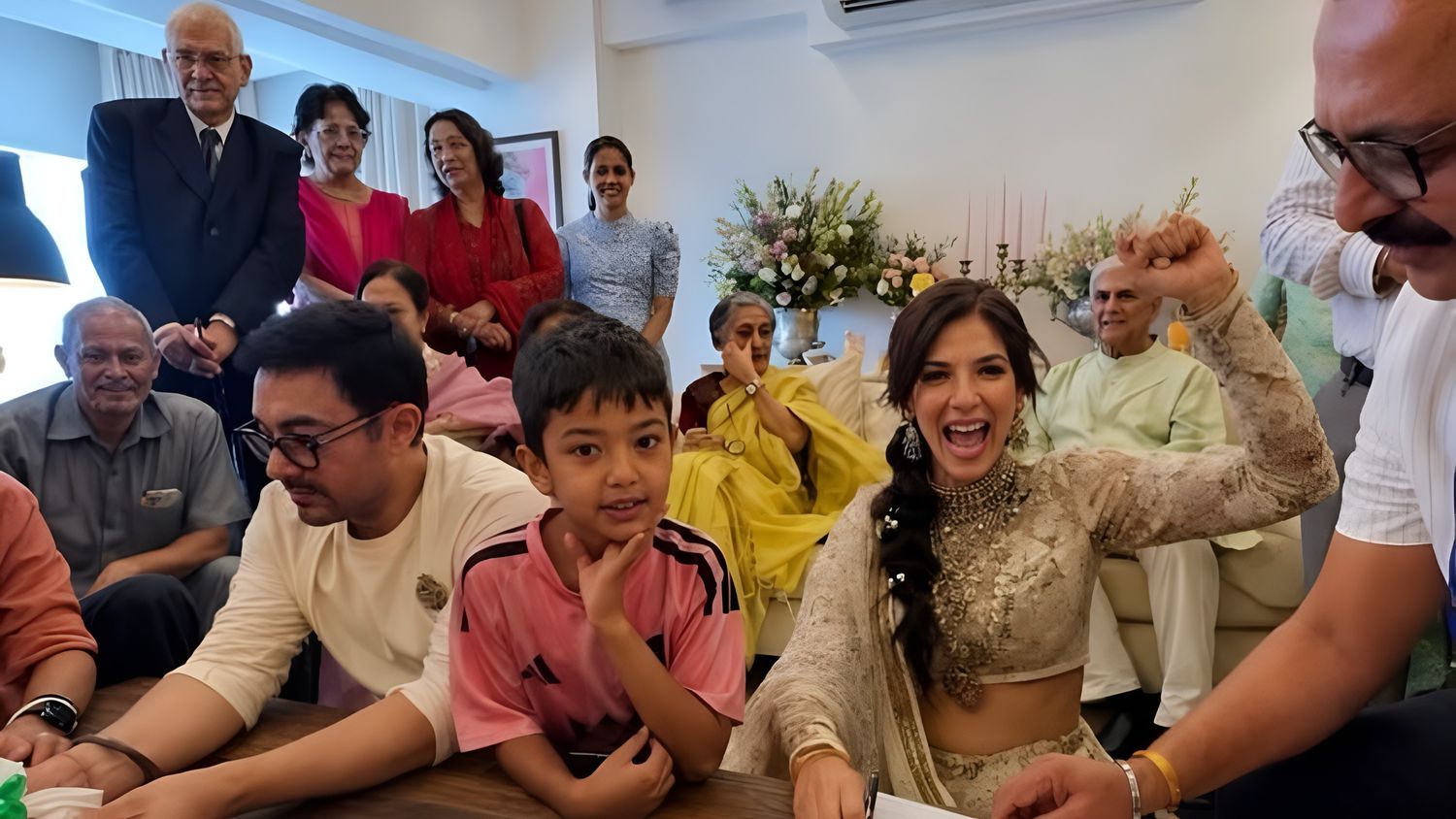 Home intimate wedding