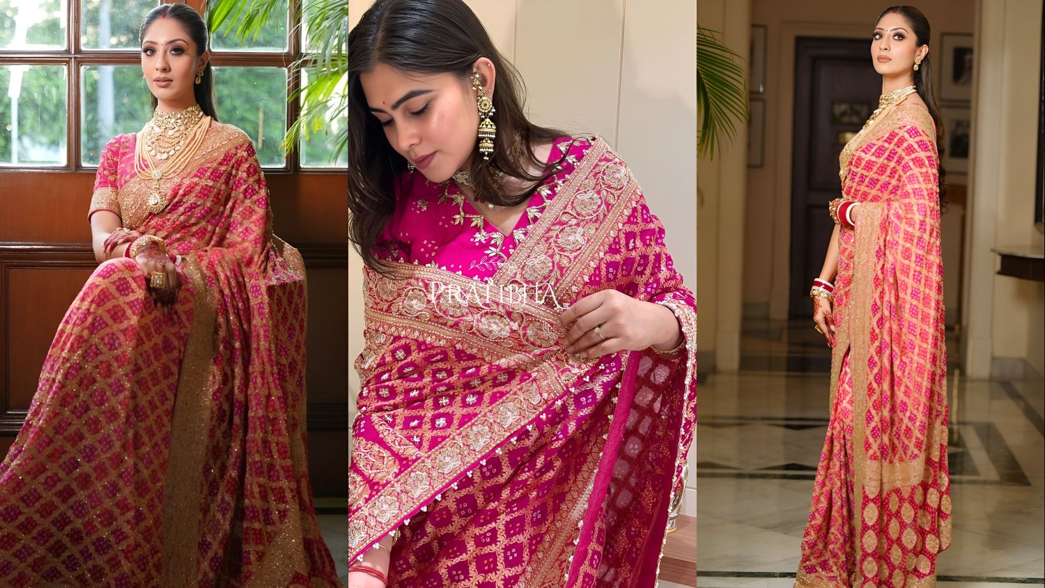 Gharchola Bandhani Saree