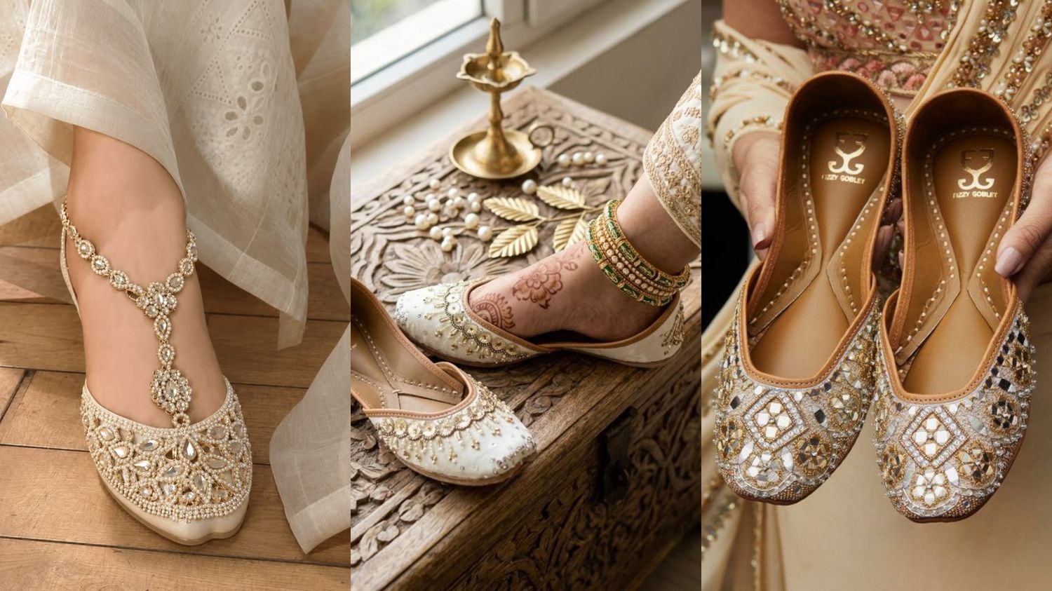 Traditional Juttis for brides