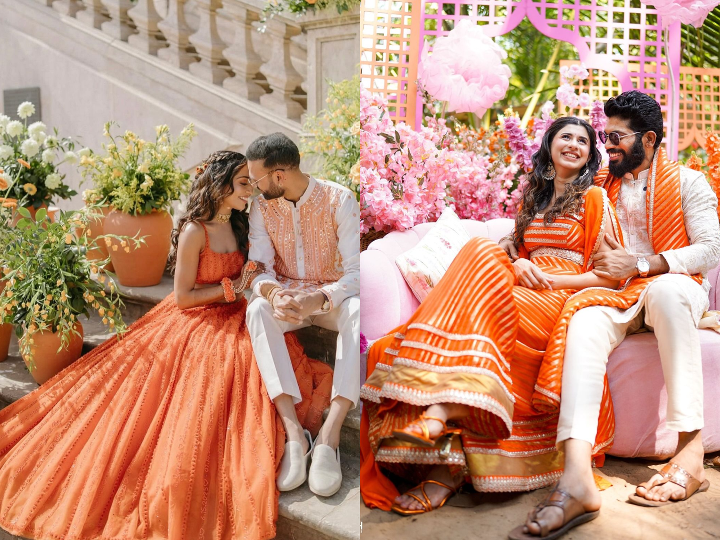 orange haldi dress for bride Buy Orange Haldi Indian Dresses Online for Women in USA