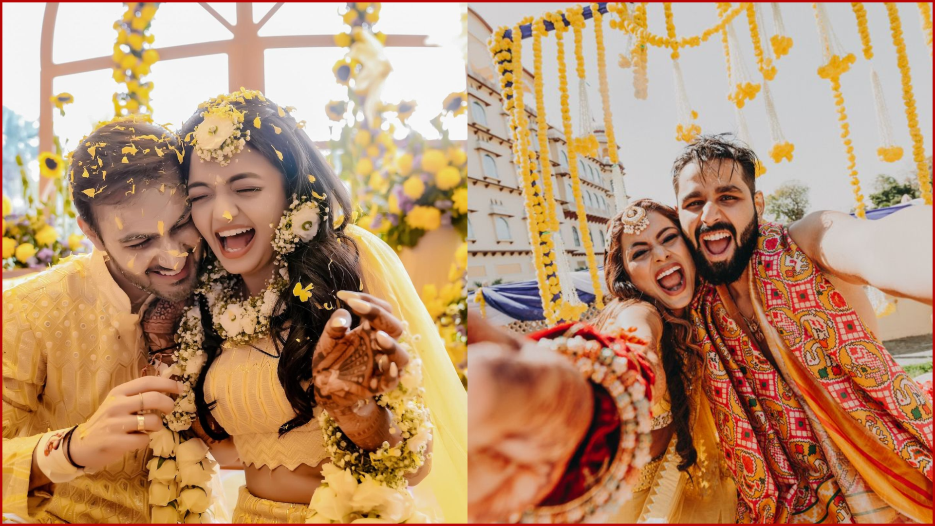 Haldi & Mehendi Poses for Bride and Groom, Smile Through the Chaos