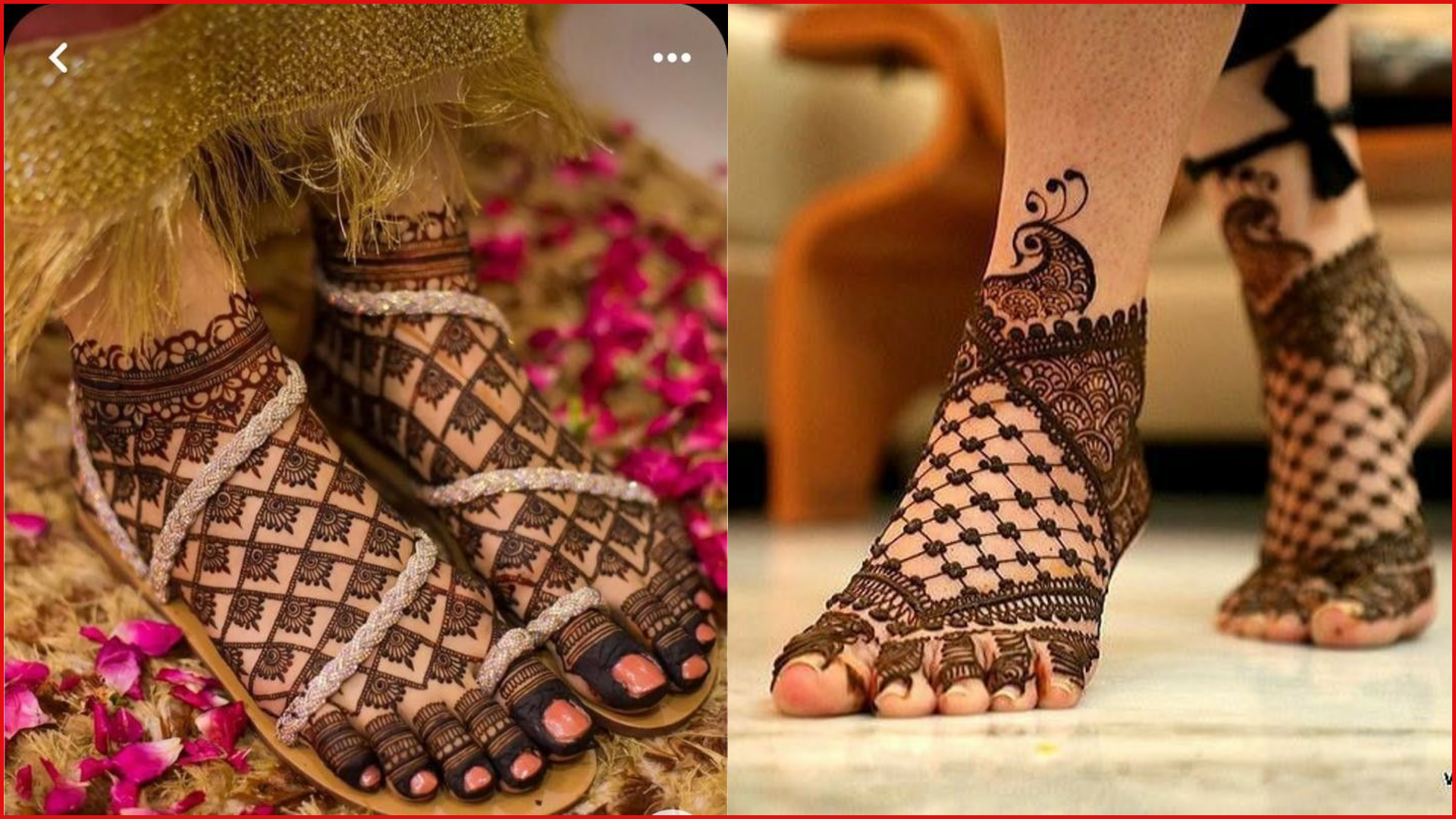  Net (Jaal) Pattern Mehndi