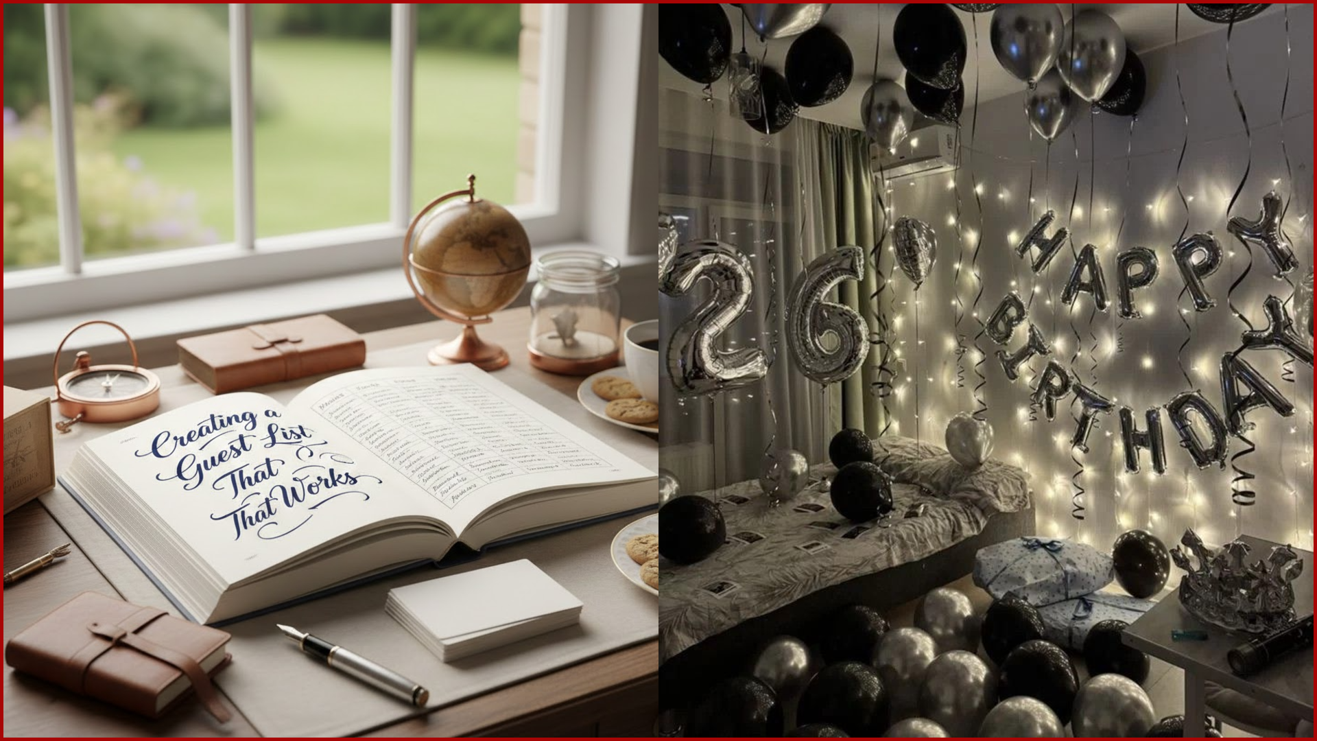  Planning a Perfect Birthday Party in India, plan guest list for birthday