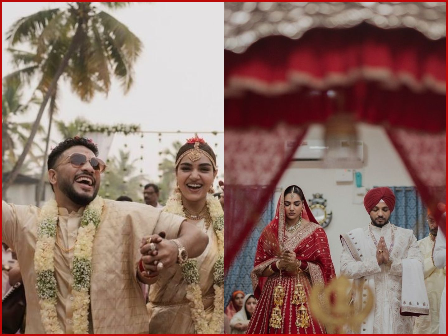 Raftaar & Manraj Jawanda Luxury Entrance: Dramatic wedding entrance or aisle with crystal chandeliers and white flowers. Achieve a Raftaar and Manraj Jawanda level of luxury lighting and decor using clever rentals. Keywords: Bollywood Wedding Style, Affordable Crystal Decor.