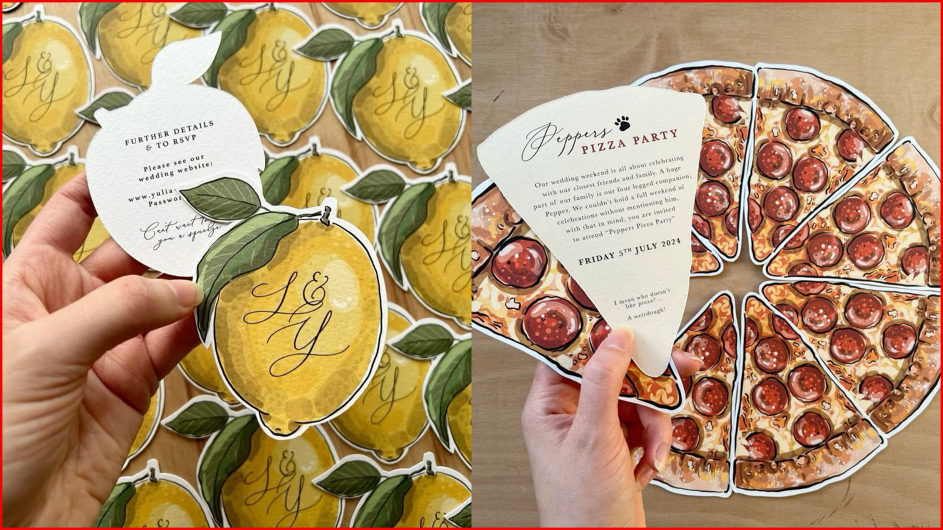 Top 20 Trendy & Unique Wedding Invitation Card Designs