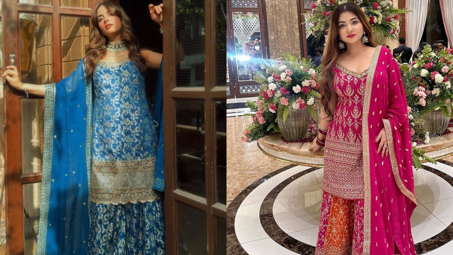 Gharara Set with Heritage Kurti