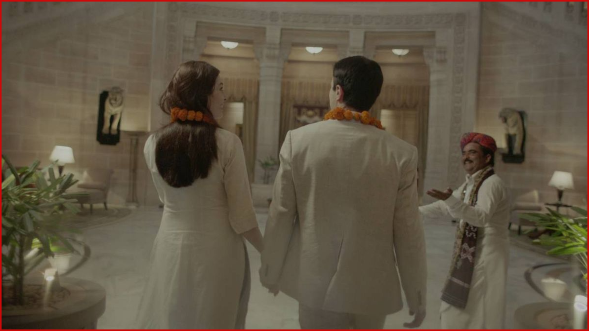 Intimate luxury wedding decor with soft lighting