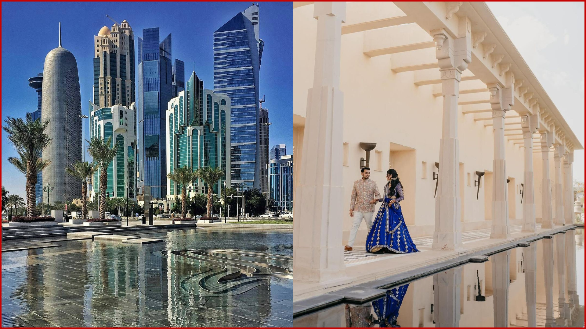 international destination wedding in Qatar