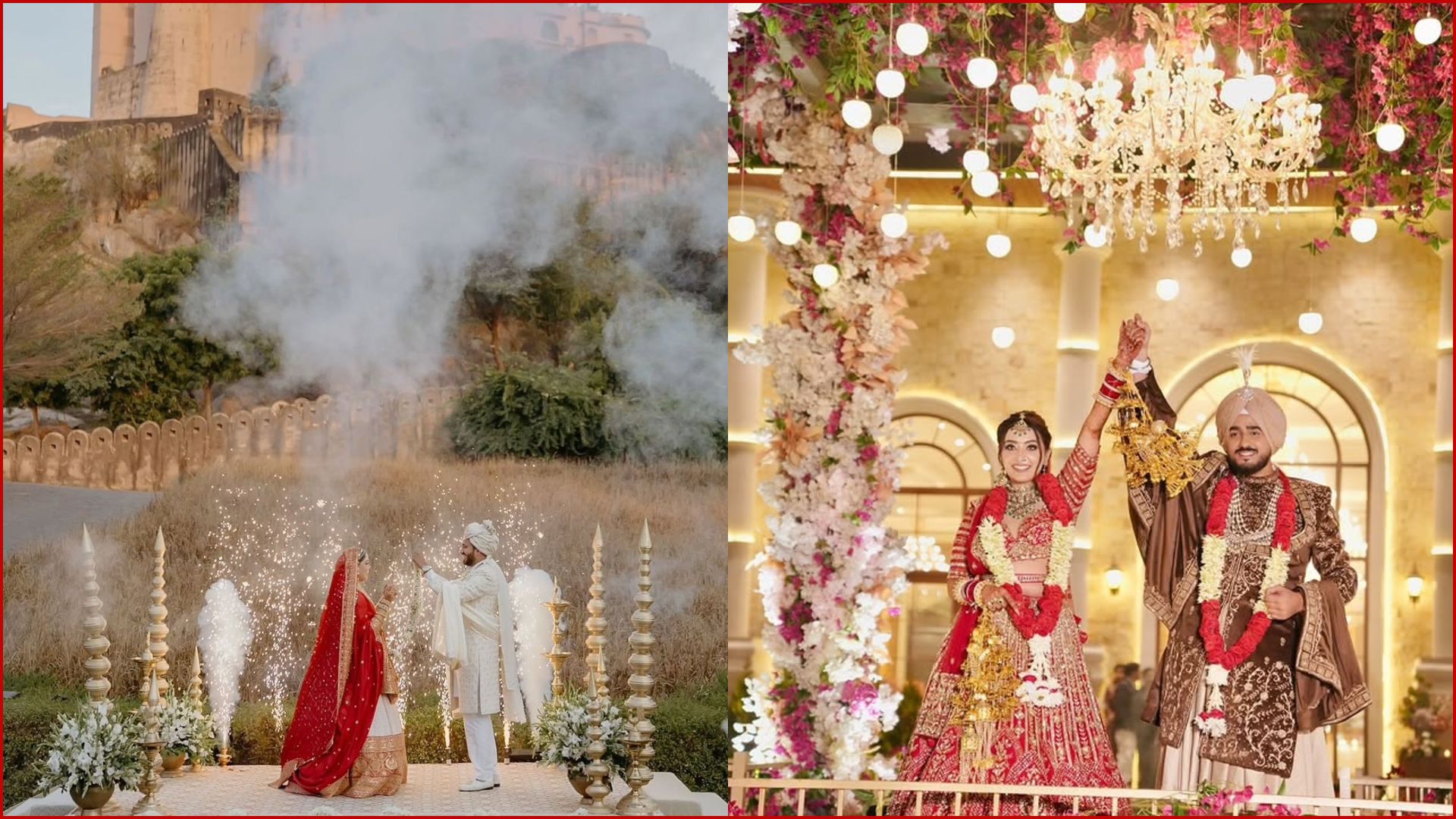 Unique Varmala Theme Ideas for Wedding, Royal Palace Theme