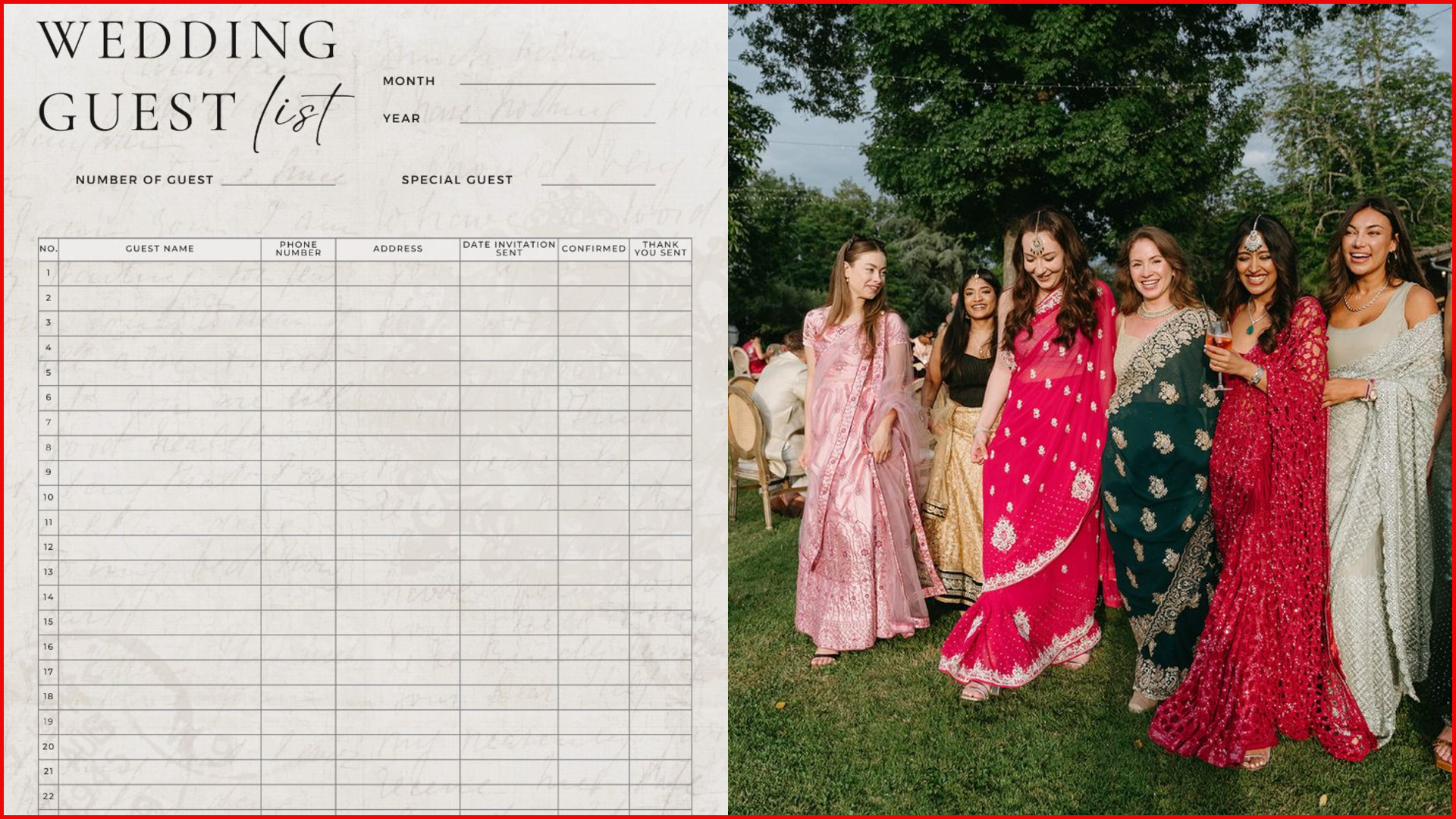 Create Your Guest List