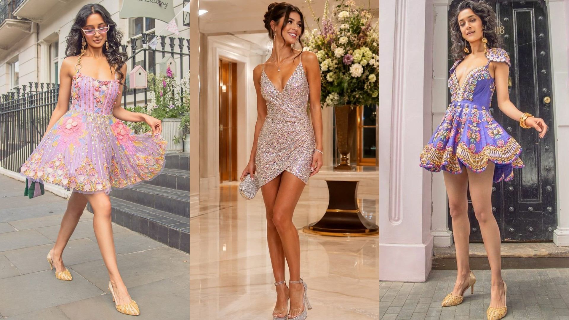 Sequin Mini Dress