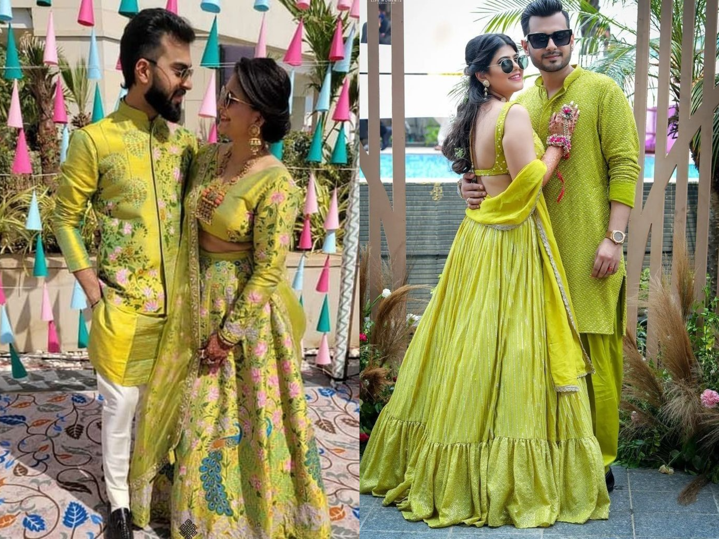 Top 10 Haldi Outfit Ideas for Bride and Groom