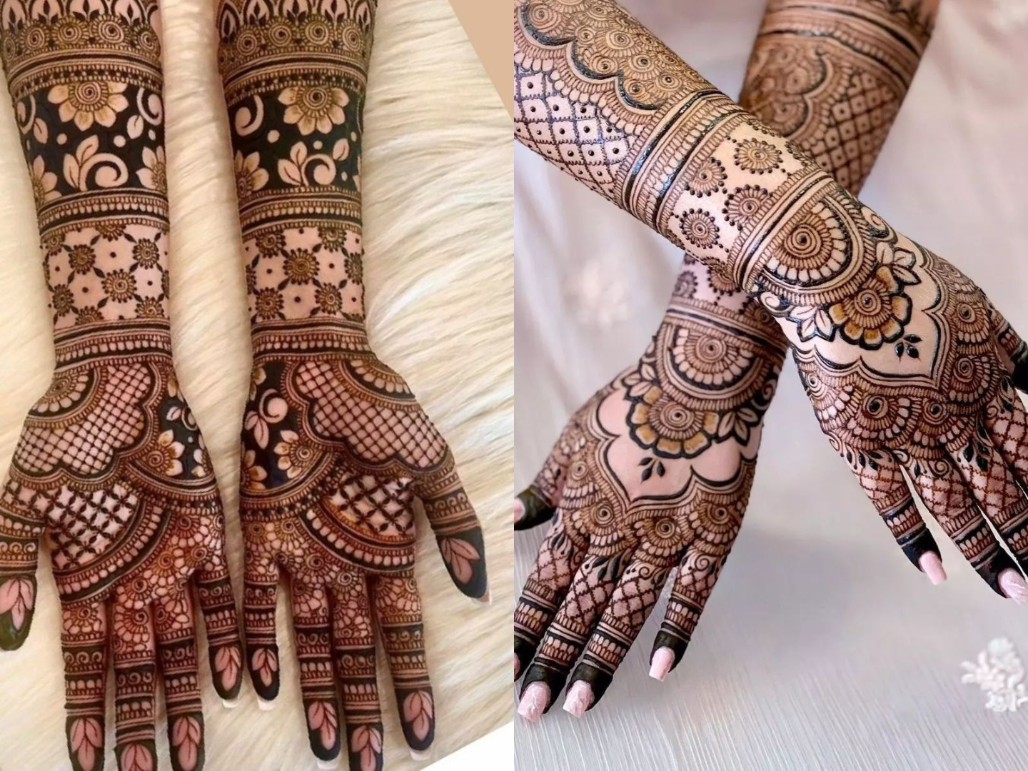Marwari Bridal Mehndi Designs For Full Hands