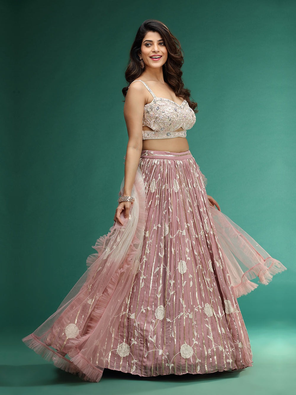 13 Latest Bridal Lehenga Choli Collections For Engagement Ceremony